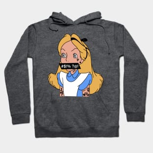 Alice in Wonderland Punk Hoodie